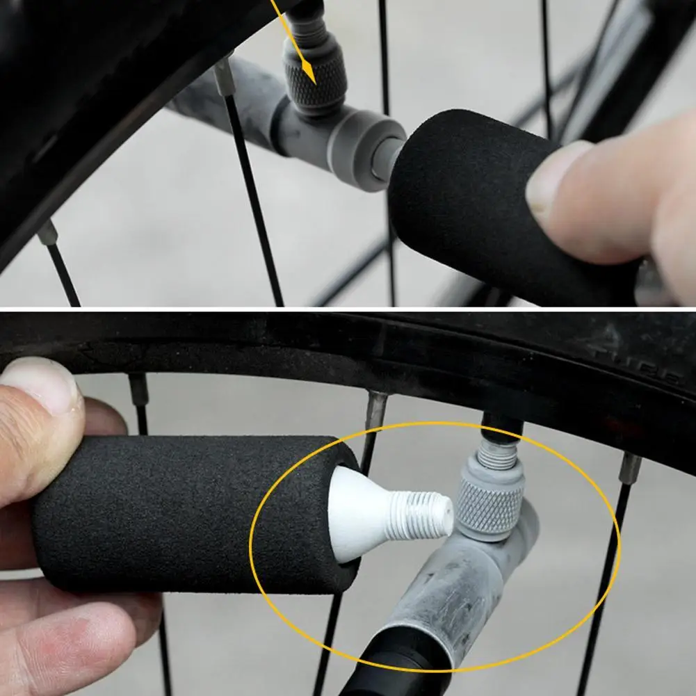 

Tol-171 Bicycle Tubeless Tire Puncture Service Tool W/ 15 Co2 Repair Inflate Tool Cycle Cartridge Fits Ooutdoor Stripes Thr X4C1