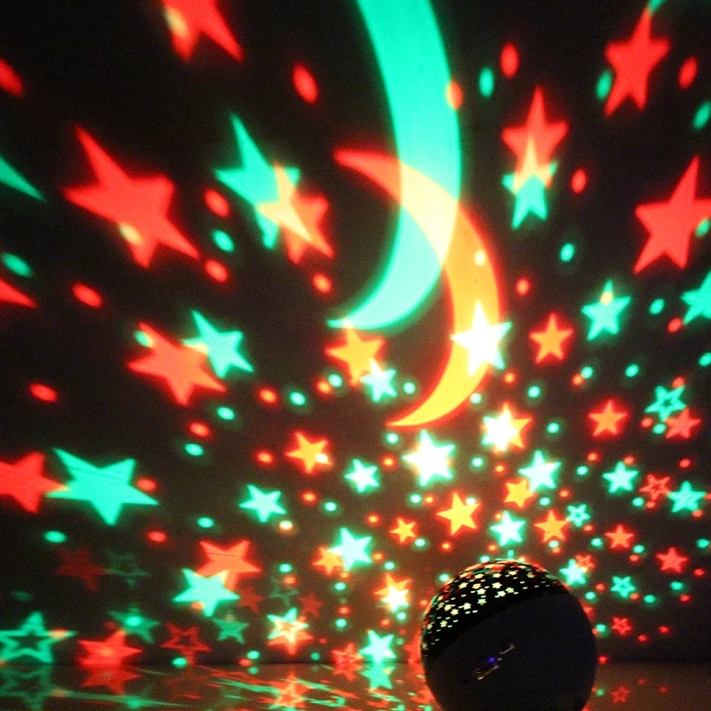 Smart Star projector Night Light For Children Kids Bedroom Decor Projector Rotating Nursery LED Baby Lam HOME | Освещение