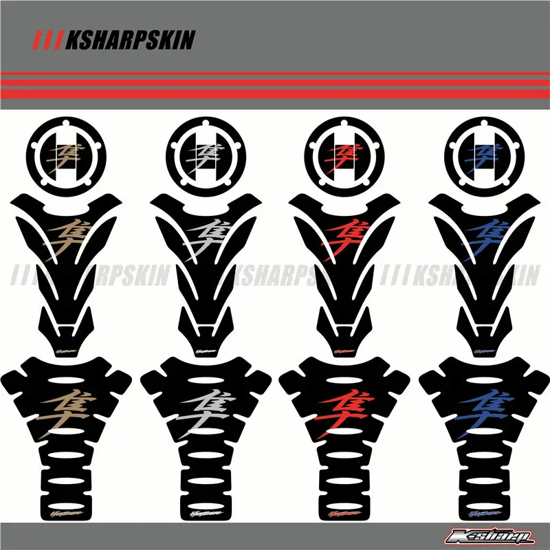 

3D Motorcycle Tank Gas Cap Pad Tank Pad Decal Protector stickers fit for SUZUKI HAYABUSA GSXR1300 GSX1300 R GSXR 1300