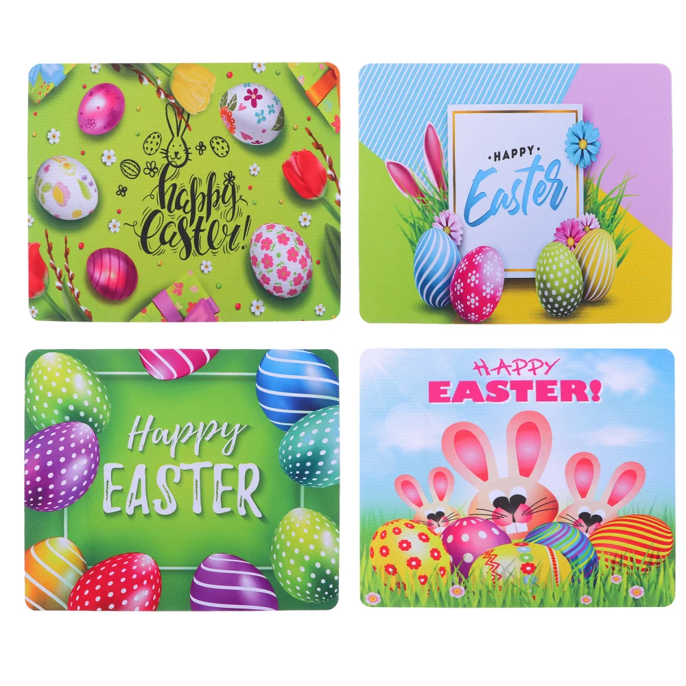 

4pcs Cartoon Pad Nonslip Rubber Base Pad for Computers Laptop Office