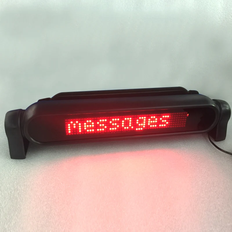 Wireless Vehicle LED Display 7X50 Dot Scrolling Sign Rotatable Car XR657 | Автомобили и мотоциклы