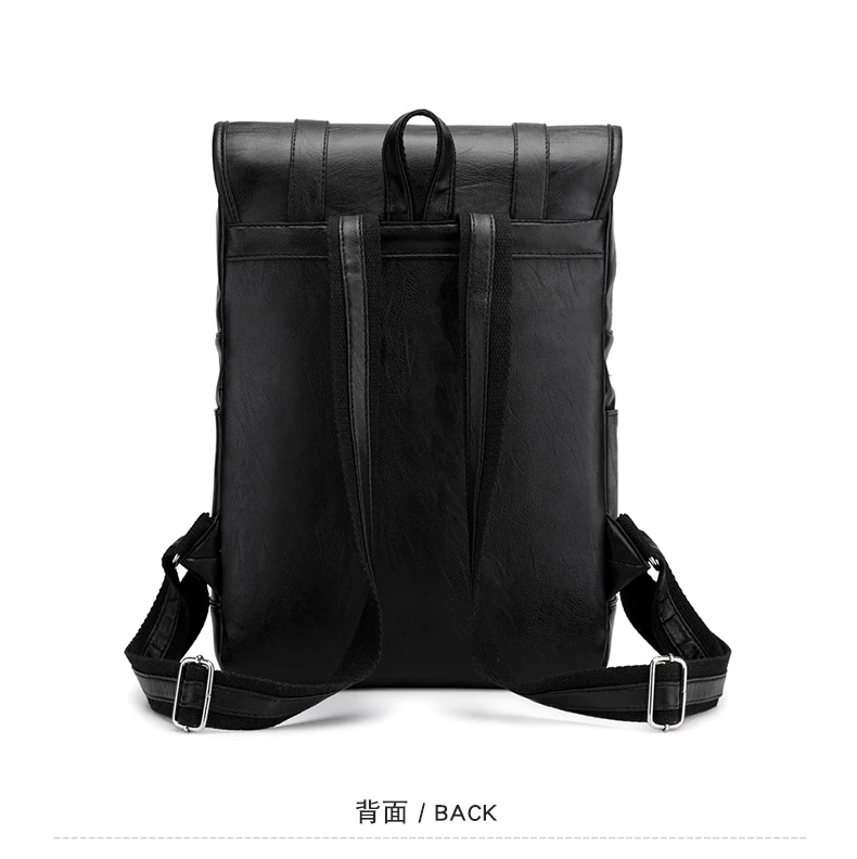 Школьные сумки от кражи mochila hombre, водонепроницаемые, для путешествий, в винтажном стиле, для ноутбука, черный кожаный рюкзак для мужчин, дизайнерские, повседневные, sac a dos