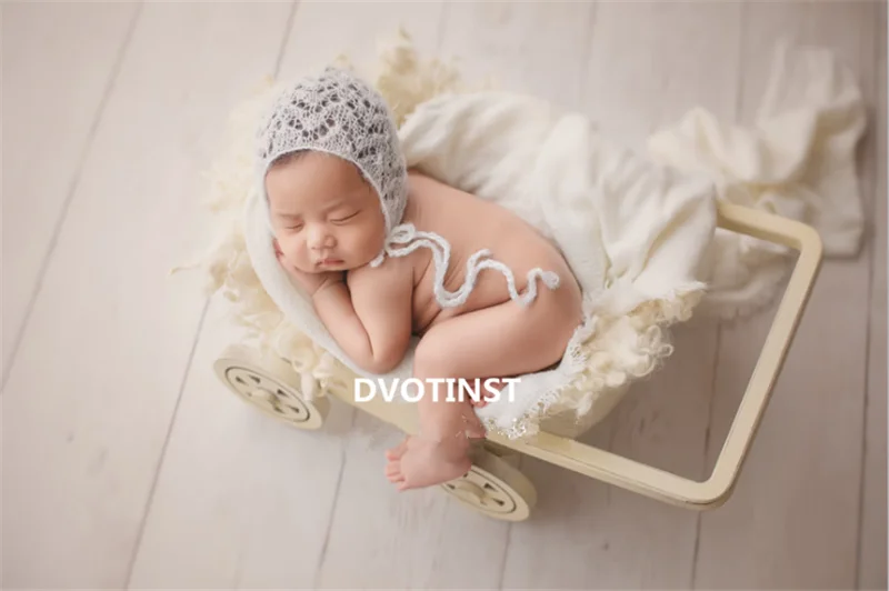 Dvotinst реквизит для фотосъемки новорожденных малышей Ретро деревянная позирующая