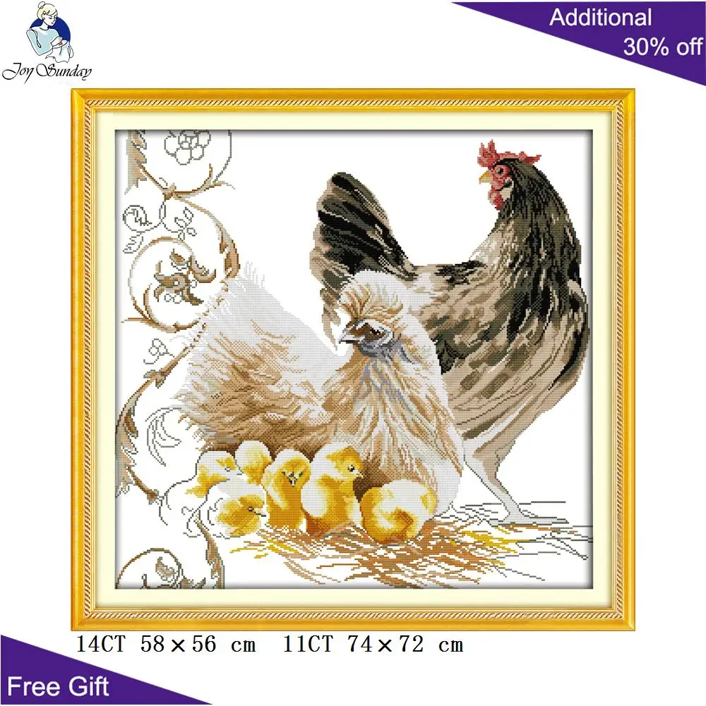 Домашний декор с курицей Joy Sunday D200 D228 D465 D612(2) D613|joy sunday|cross stitch kitsstitching kit cross |