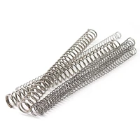 1pcs 304 stainless steel compressed springs wire diameter 1mm outer diameter 68101214mm free length 305mm