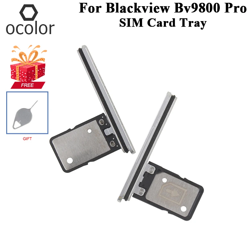 Ocolor для Blackview Bv9800 Pro лоток sim карт в сборе ремонта с держателем аксессуары|Шлейфы