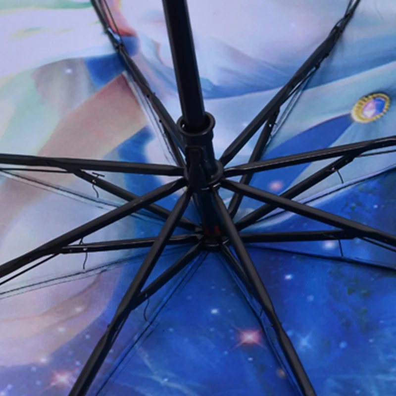 

Portable Twelve Constellation Sun Umbrella Advertising Umbrella Three Folding Umbrella sunny and Rain Umbrella Strong Umbrella