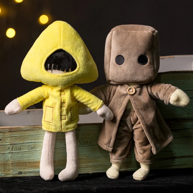 30cm Little Nightmares Plush Toy Hot Game The Six Nomes Cartoon Stuffed Dolls Kawaii Gift Toys for Girls Kids Fans Collection | Игрушки и