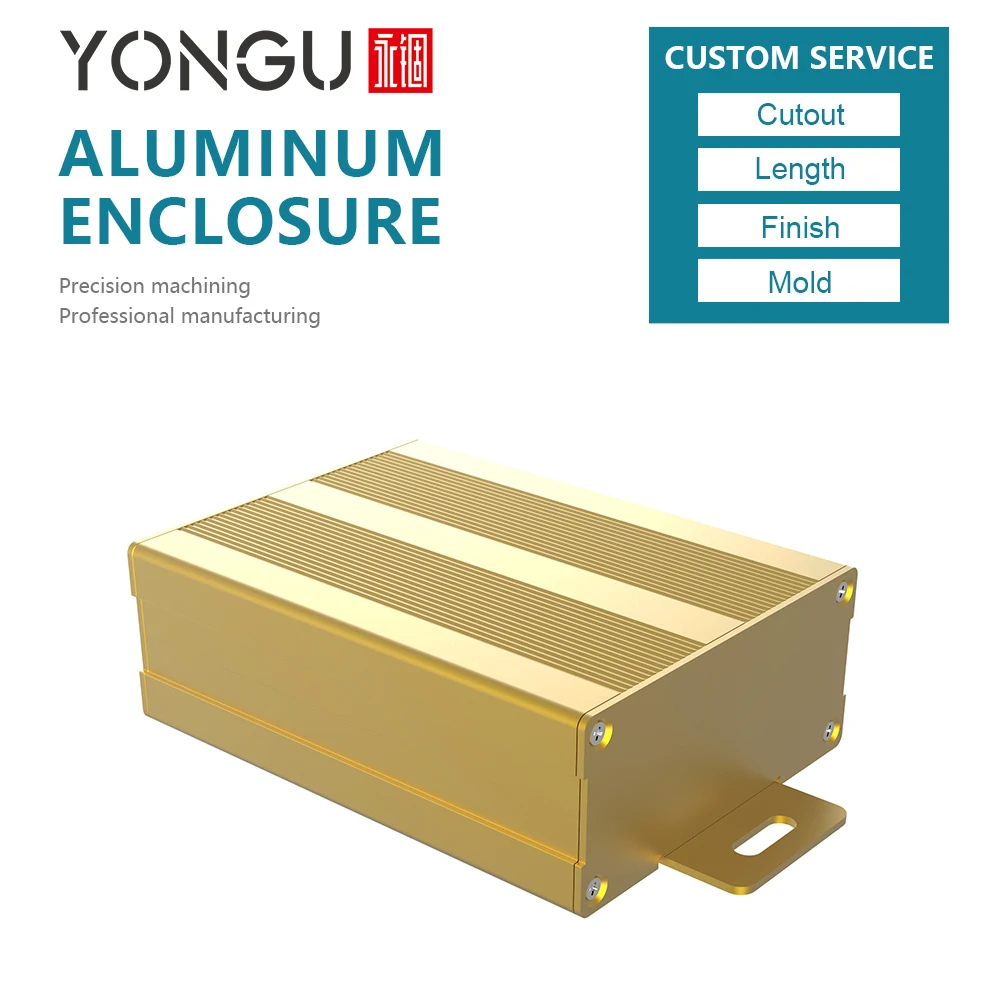 Корпус усилителя алюминиевый экструдированный проекционный электронный чехол