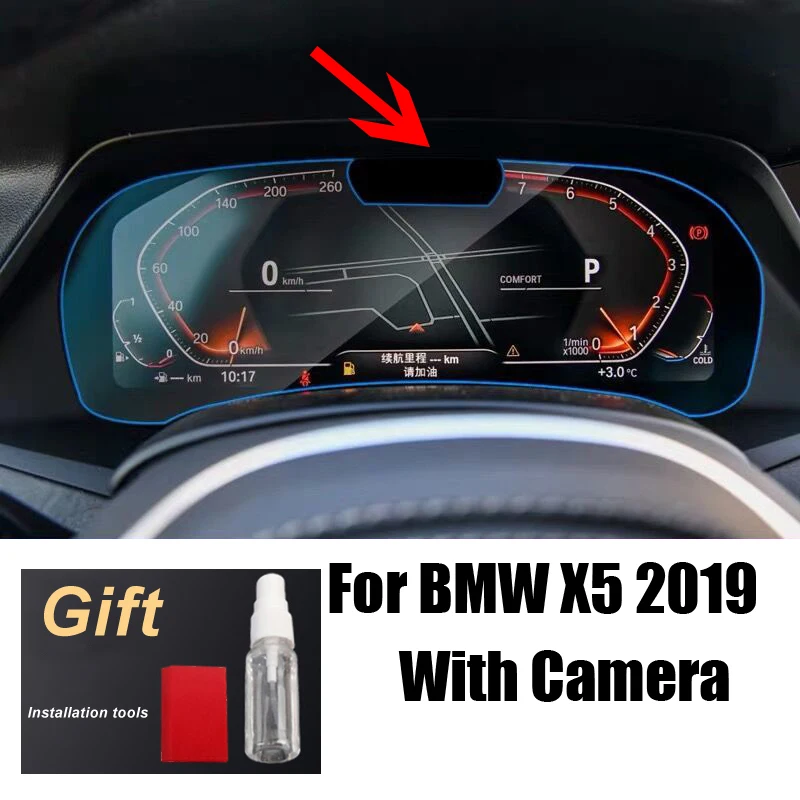 

For BMW X5 2014-2020 TPU Clear Instrument Panel Dashboard Screen Film Membrane Protective Sticker Car Accessories Anti Scratch
