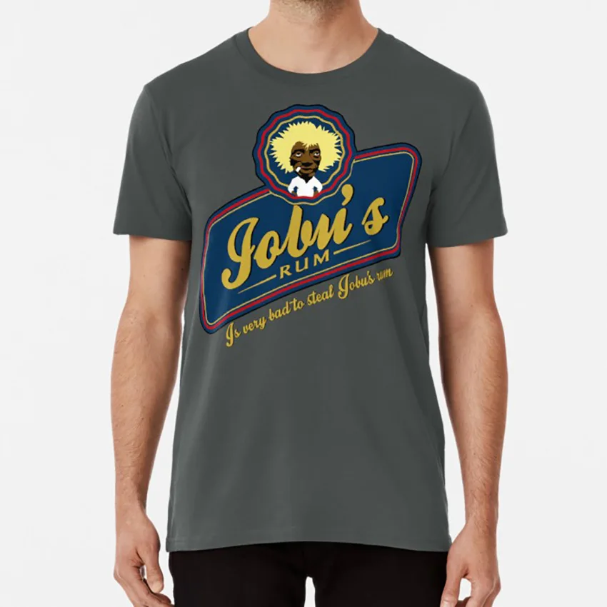 Футболка Jobu's rum забавная пародия бейсбол jobu | Мужская одежда