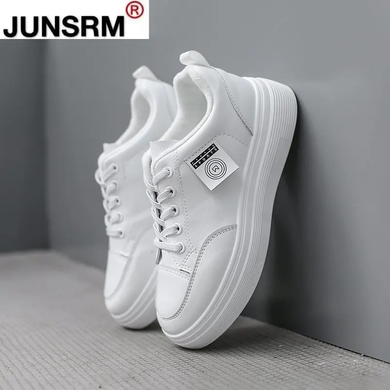 

Women Casual Shoes Spring Women Shoes Fashion White Sneakers Breathable Lace-Up Women Sneakers Zapato Transpirable Mujer 2020
