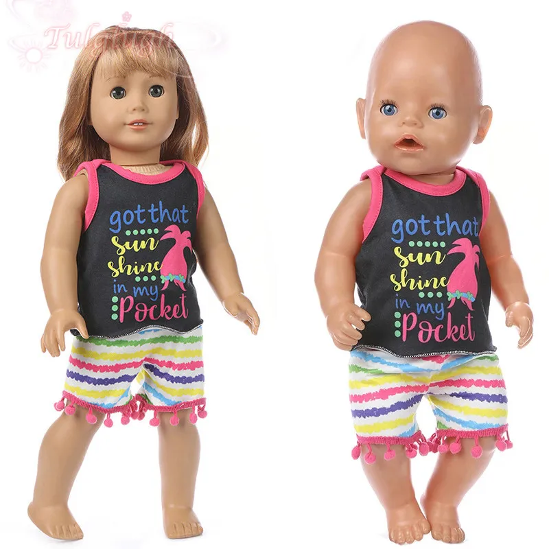 Костюм летний короткий в полоску Осьминог 18 дюймов 43 см | Игрушки и хобби