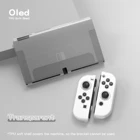 Новинка 2021 г., чехол для Nintendo Switch с OLED-экраном, термополиуретановая Крышка для консоли joycon, оболочка для Nintendo Switch Oled, аксессуары, чехол