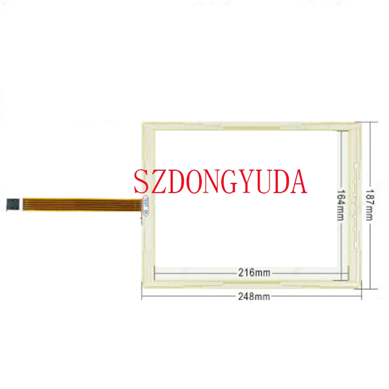 

New Touchpad 10.4 Inch 5-Line 5 Wire 248*187 For AMT2507 91-02507-00D 910250700D Touch Screen Digitizer Glass Sensor