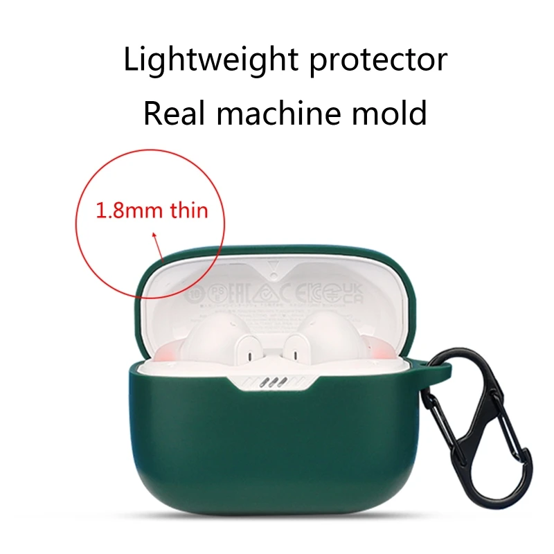 Противоударный чехол для JBL-Tune 230NC TW водонепроницаемый защитный наушников