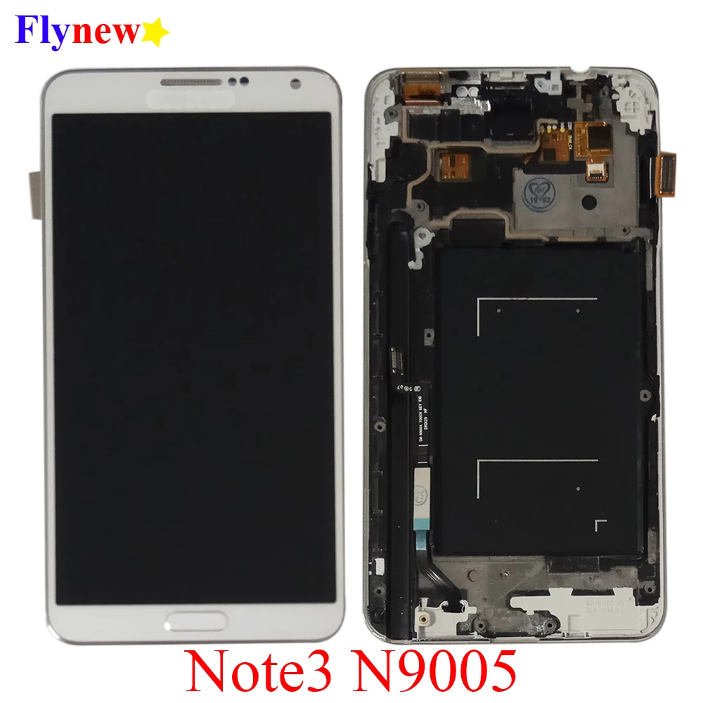 100% протестированный ЖК дисплей для Samsung Galaxy Note3 Note 3 N9005 сенсорный экран дигитайзер
