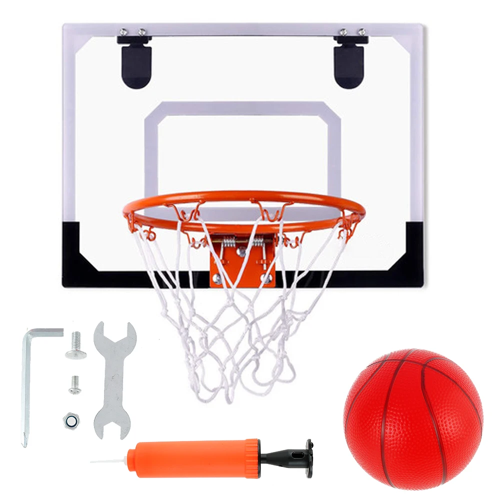 

Basketball Stands Height Adjustable Kids Basketball Goal Hoop Toy Set Basketball for Boys Training Practice Accessories