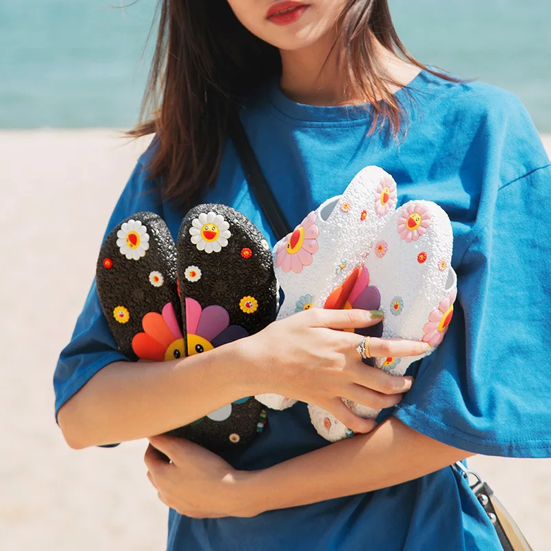 Melissa Cartoon/женские шлепанцы Летние пляжные Женская обувь с фруктами Женские Сланцы