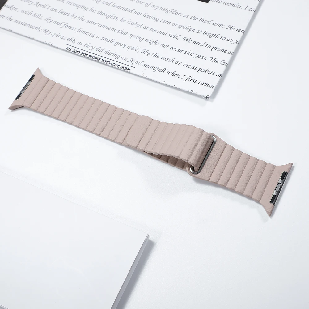 Кожаный ремешок для apple watch, ремешок для apple watch 5, 4, 40 мм, 44 мм, correa iWatch 42 мм, 38 мм, браслет, Аксессуары для наручных часов