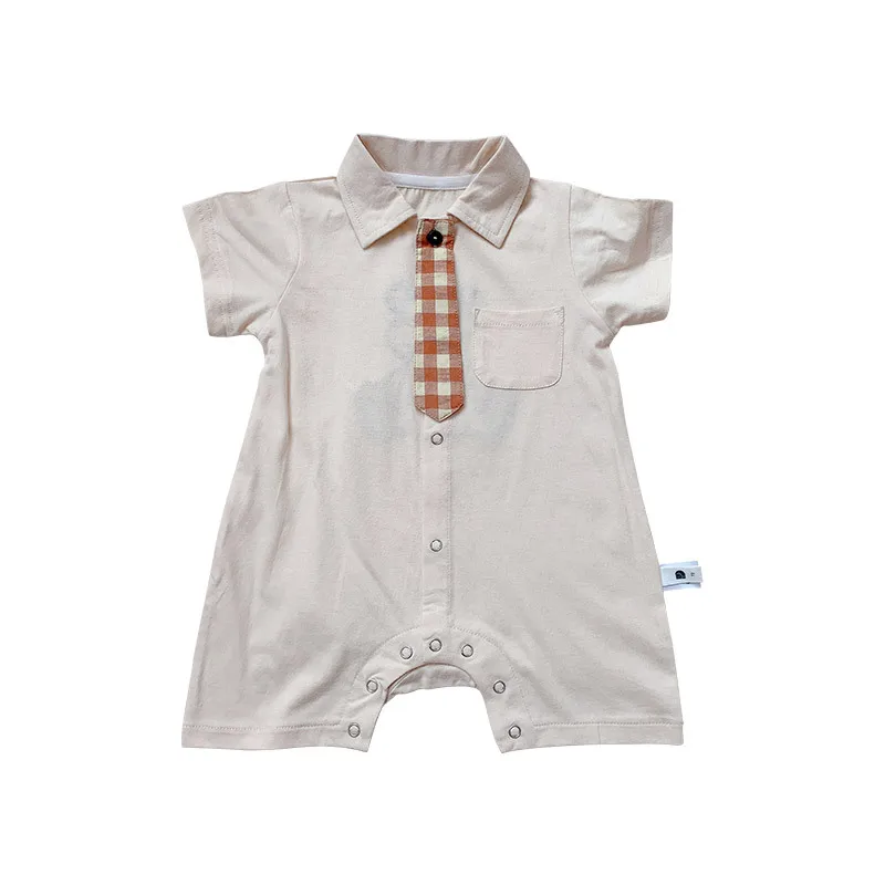 

Baby Boy Bodysuit for Newborns Summer Romper Overalls Kids Short Sleeve Jumpsuits Korean Fashion Baby Clothes Toddler Playsuits