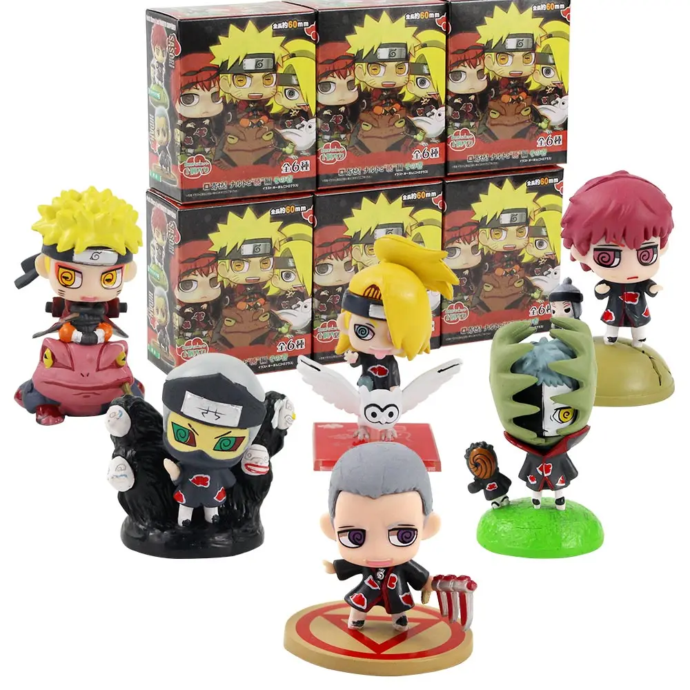 Экшн Фигурка лягушка из аниме Наруто мини модель игрушка подарок для детей 6