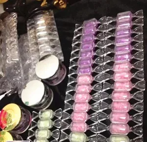 8 шт./упак. розовый прозрачный 5 мл Косметический Горшок баночки конфеты Shpaed 5g тени