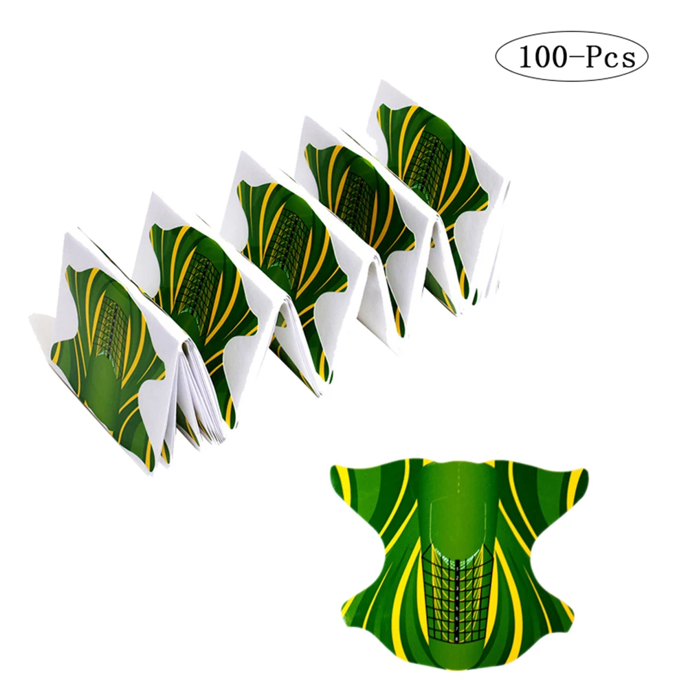 

Professional Guide Stencil Design Nail Extension Forms Nails System Builder Stickers for Gel Acrylic Tips Extension