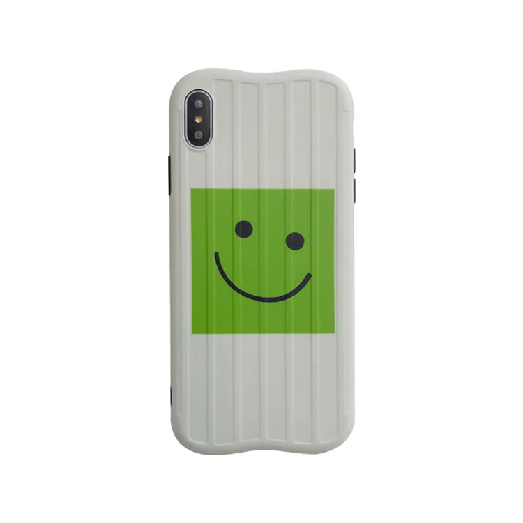 MGECD iphone xr чехол мягкий из ТПУ для Apple Phone Ins простой Стиль улыбающееся лицо X XsMAX 8Plus