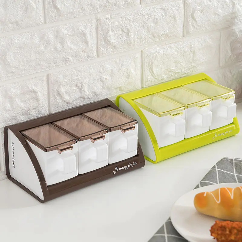 Настенная банка для специй кухонные принадлежности бутылка приправ домашний