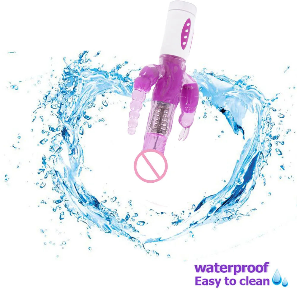 Женская мастурбация мультискоростной Вибратор Кролик Массаж точки G Стимулятор