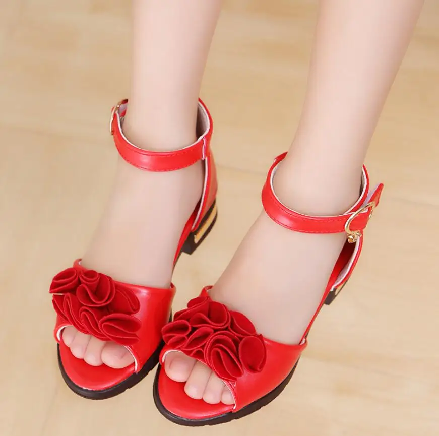 SHORHA новый с украшением в виде кристаллов Босоножки для девушек Блестящая летняя