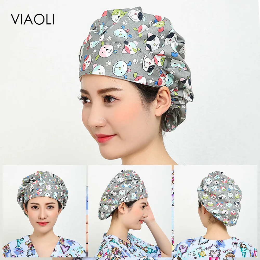 Viaoli оптовая унисекс матовая Кепка Регулируемая лабораторная Рабочая кепка