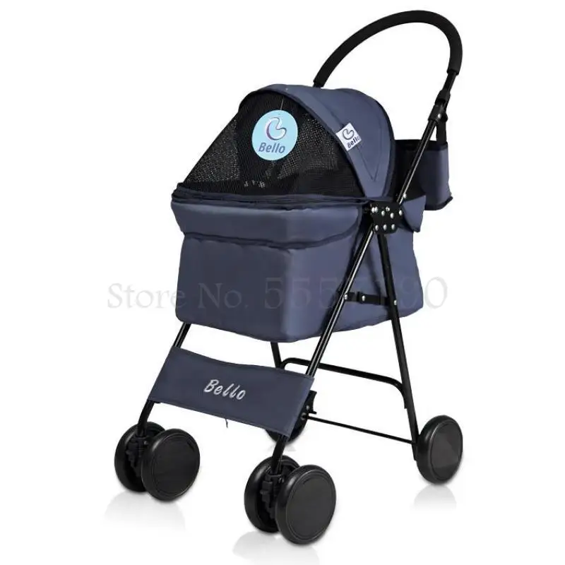 Легкая Складная Тележка для домашних животных маленькая и компактная