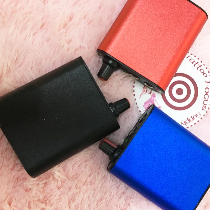 Мини тату источник питания профессиональный черный мотор для роторного пулемет