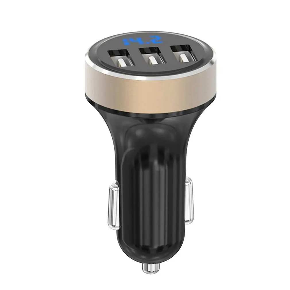 

Автомобильное зарядное устройство с 3 USB-портами, а