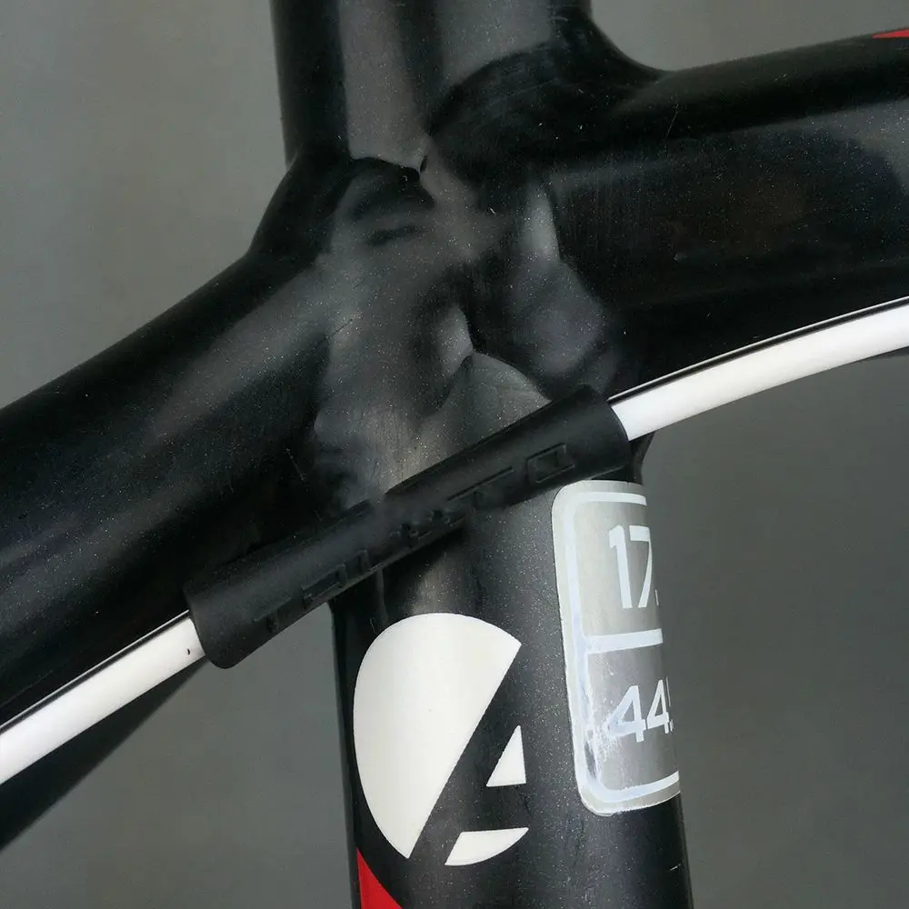 4 шт./лот Новая защита рамы горного велосипеда два цвета резиновый переключатель