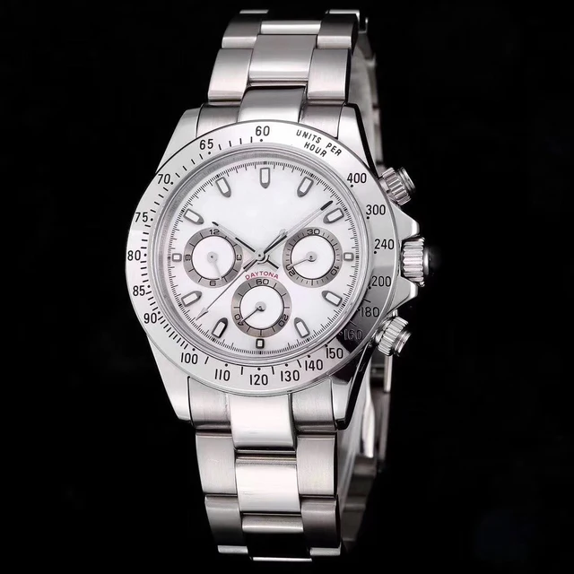 

Classic New Men Watch Automatic Mechanical Watches Full Stainless Steel Black White Blue Gold Silver