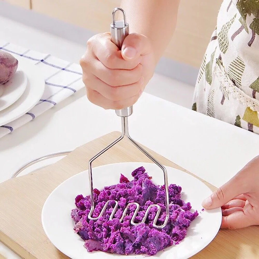 Измельчитель картофеля измельчитель из нержавеющей стали в форме волны кухонный