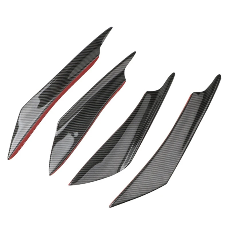 Car Universal Carbon Fiber Front Bumper Spoiler EVO Combat Air Knife. | Автомобили и мотоциклы