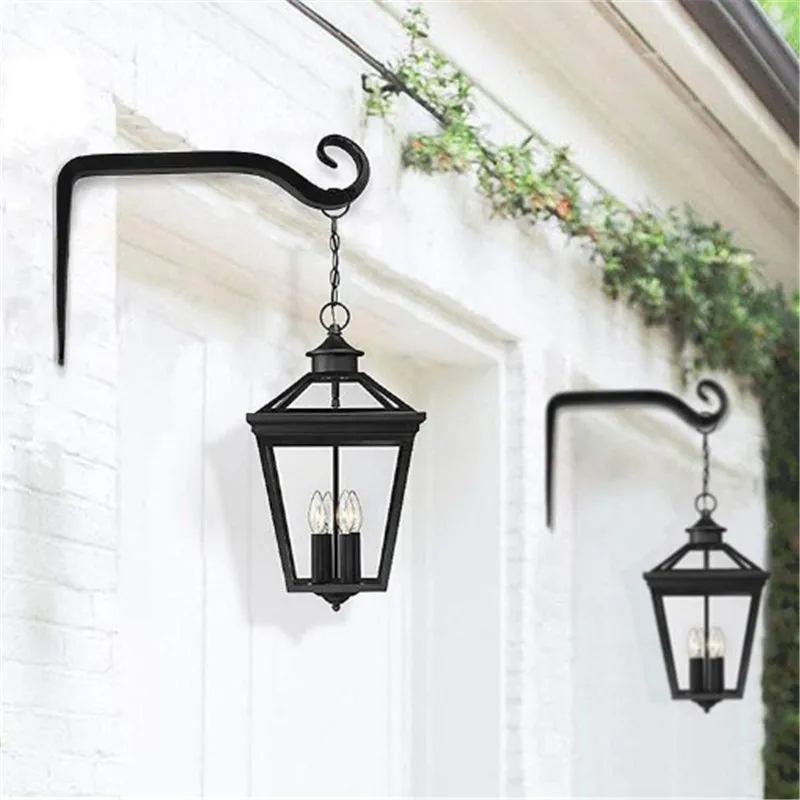 

6inch S Shape Hanger Wall Hanging Flower Pot Support Bracket Hook Iron Hanger Plants Holder Garden Home Decoration