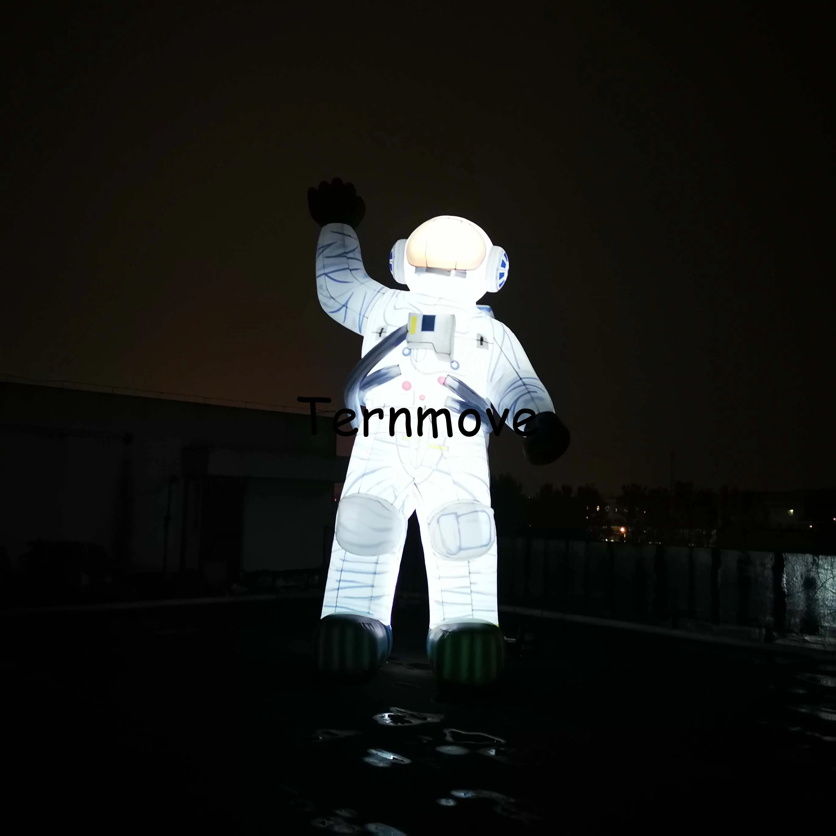 Custom large promotional led inflatable astronauts spaceman model character decoration for sale | Игрушки и хобби