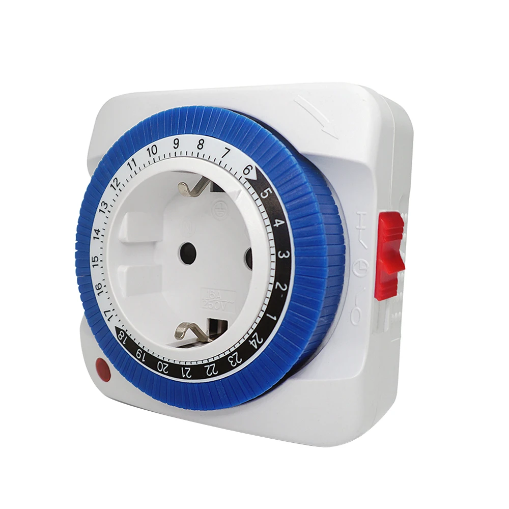Механический программируемый таймер с вилкой Стандарта ЕС/США умный таймером