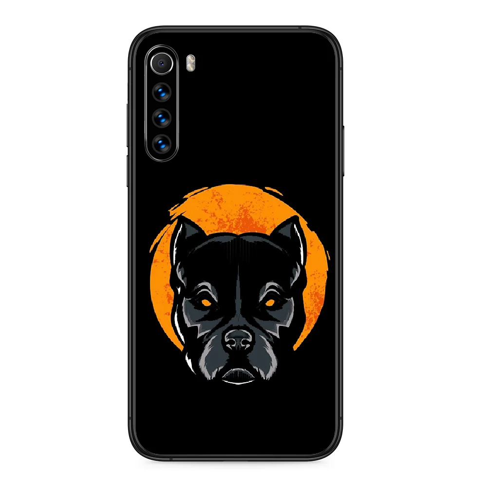 Чехол для телефона Pit Bull Lovely Dog Pitbull Xiaomi Redmi Note 4A 4X 5 6 6A 7 7A 8 8A 4 5A 8T Plus Pro black hoesjes trend Etui |