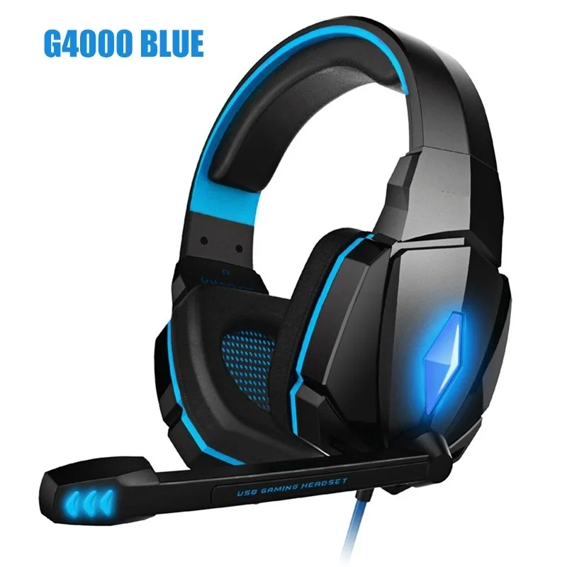 Headset over-ear Wired Game Earphones Gaming Headphones Deep bass Stereo Casque with Microphone for PS4 new xbox PC Laptop gamer enlarge
