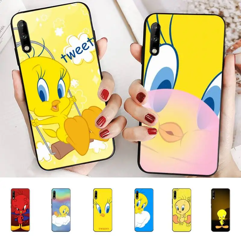 

Hot Cartoon Tweety Bird Piolin Phone Case For OPPOR R15 R17 R11 R9 Realme7 Realme6 Realme5 Realme2 pro plus soft Cover Fundas