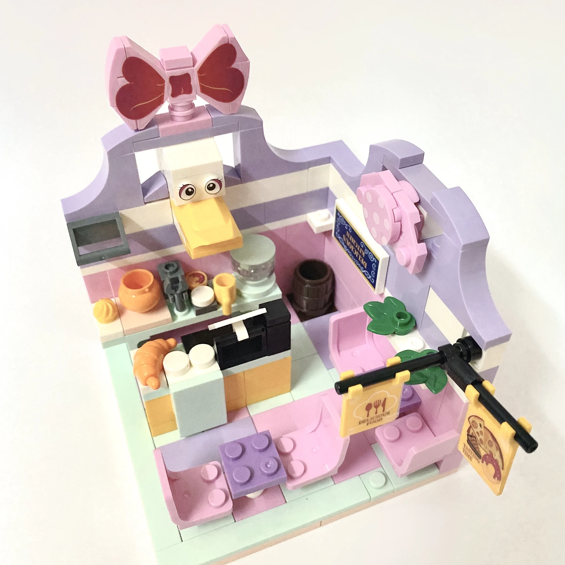 2020 Disney 4in1small строительные блоки игрушки Сказка дом мечты Микки и Минни Маус
