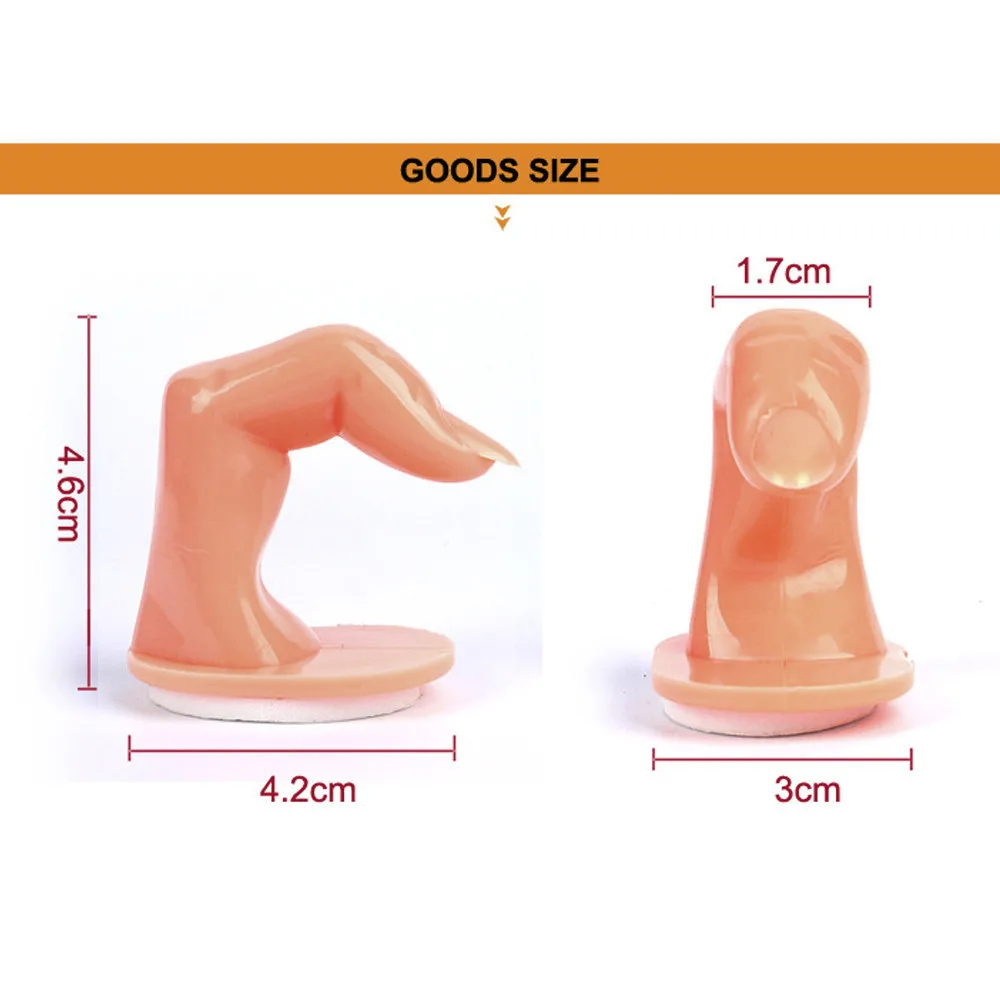 Новая практика пальцев 1/6/10 шт Практика модель для упаковки крема рук Маникюр