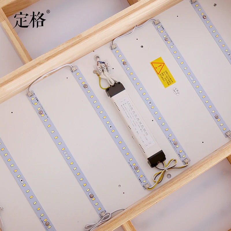 Скандинавские простые прямоугольные светодиодные потолочные светильники для