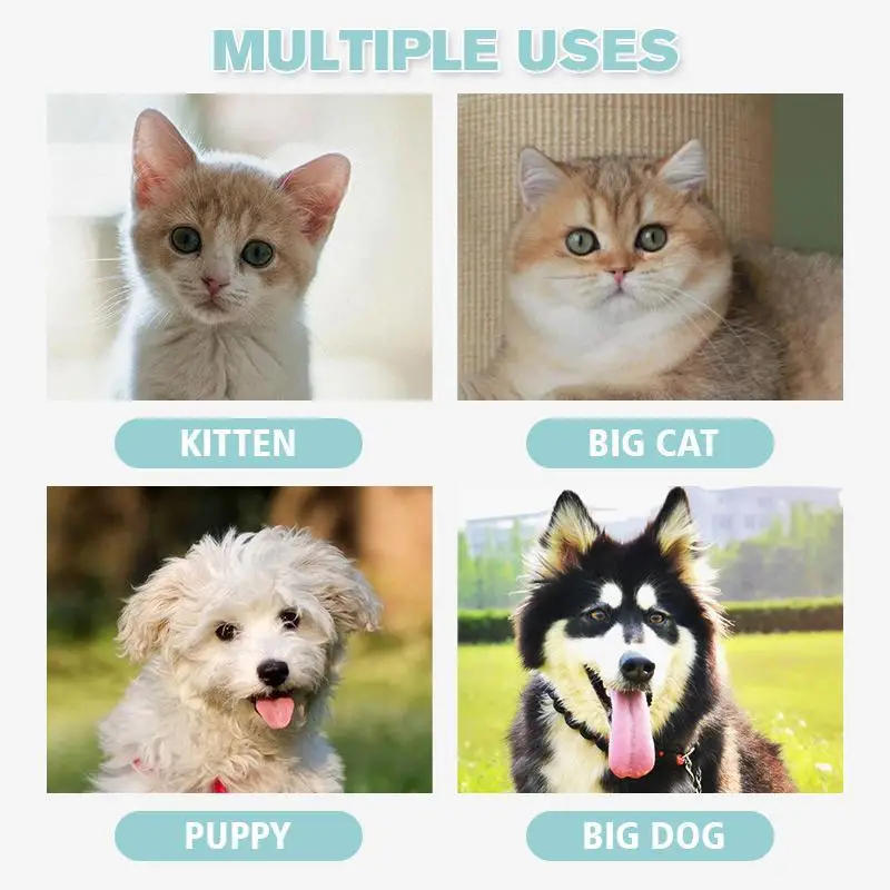 Ножницы для стрижки когтей домашних животных со светодиодсветильник кой